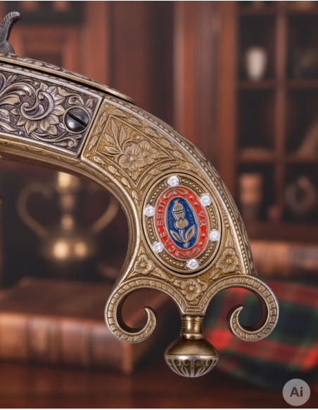 Pistola a pietra focaia, Scozia 1760