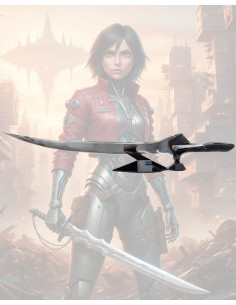 Spada decorativa non ufficiale di Alita Battle Angel 2