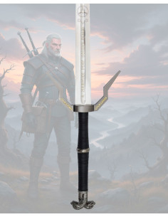 Spada decorativa Lupo con fodero di Geralt di Rivia, The... 2