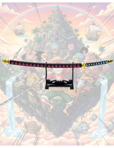 Mini katana con stand Shushui di Zoro, One Piece 2