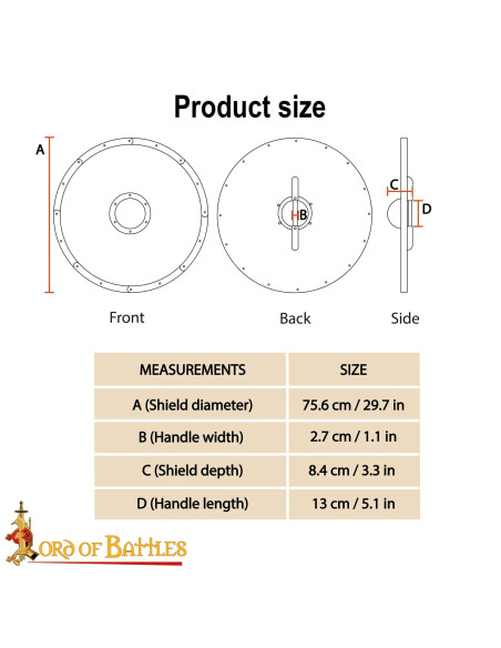 Scudo anglosassone bicolore rosso-blu... Scudo anglosassone bicolore rosso-blu...