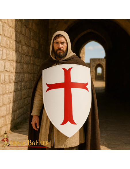 Scudo medievale in acciaio design...