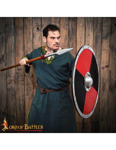 Scudo vichingo da combattimento in... Scudo vichingo da combattimento in...