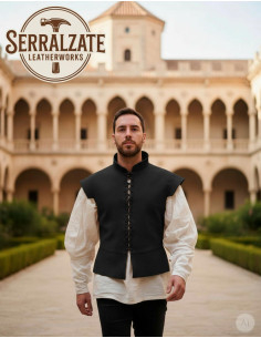 Giubbotto medievale e rinascimentale in pelle scamosciata... 2