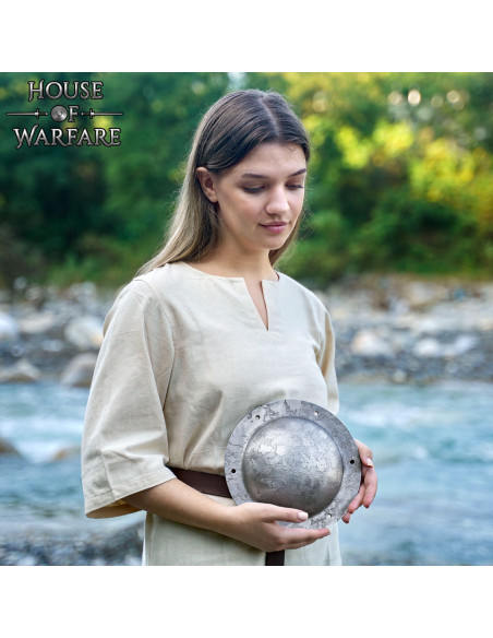 Umbo rotondo in acciaio forgiato a...