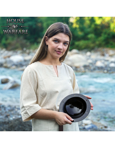 Umbo rotondo in acciaio forgiato a...