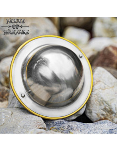 Brocchetto medievale piccolo in acciaio (17,5 cm)