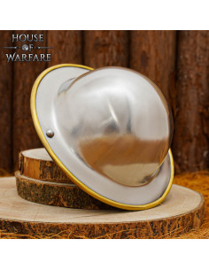 Brocchetto medievale piccolo in acciaio (17,5 cm) 2