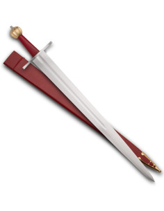 Spada medievale del Senescal Secoli XIV, con fodero