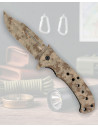 Coltello tattico Albainox finitura camouflage (21,30 cm)