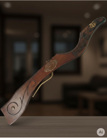 Balestra medievale testa di cervo, 60...