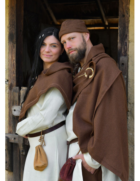 Coperta Mantello Vichingo Lana...