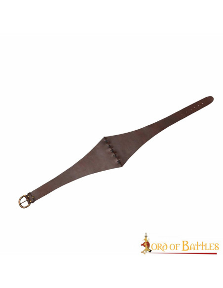 Cintura medieval larga in pelle...