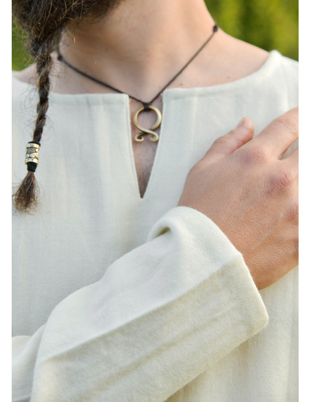 Tunika vichinga Bjane in lana...