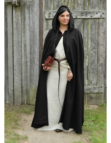 Cappa Vichinga in Lana con Cappuccio per Rievocazione