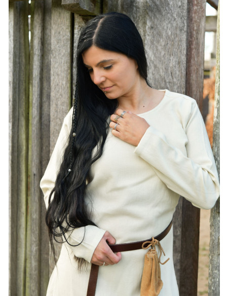 Abito vichingo base Celeste, lana,...