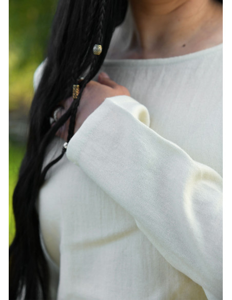 Abito vichingo base Celeste, lana,...