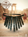 Cingulum Romano Militare in Pelle Nera