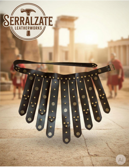 Cingolo Romano Militare in Pelle...
