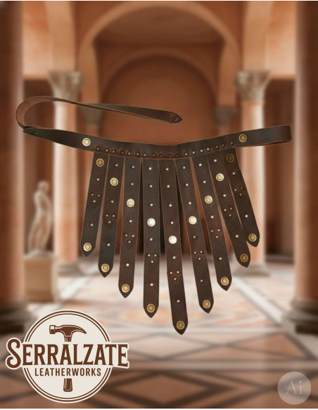 Cintura legionario romano in pelle,...