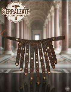 Cintura legionario romano in pelle, marrone scuro 2