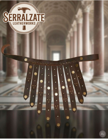 Cintura legionario romano in pelle,...