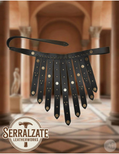 Cintura legionale romana in pelle, nera