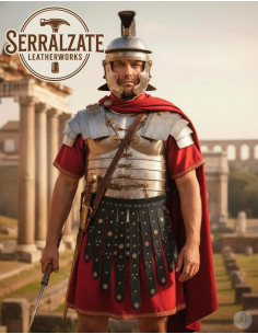 Cintura legionale romana in pelle, nera 2