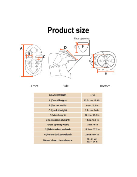 Bacinete medievale con visiera...
