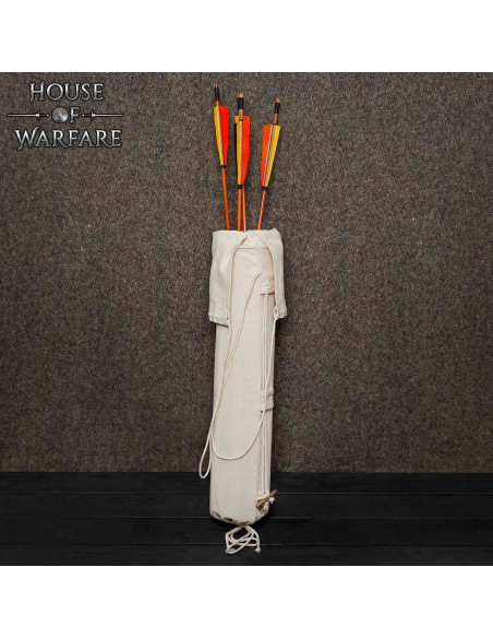 Quiver medievale artigianale in tela...