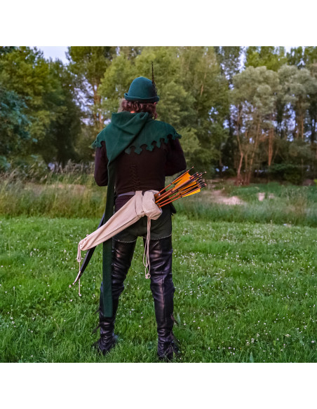 Quiver medievale artigianale in tela...