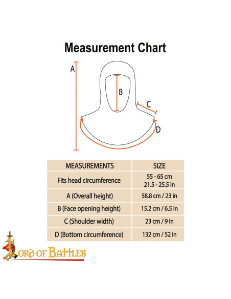 Verdugo cotta di maglia in acciaio...