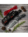 Coltello Cudeman BS9 Quercus nero Kit completo