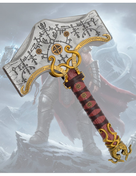 Martello di Thor GoW Replica in fibra...