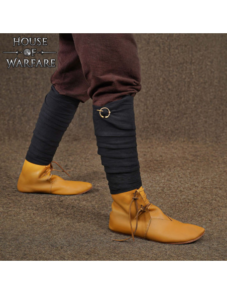 Winingas medievali in cotone nero,...