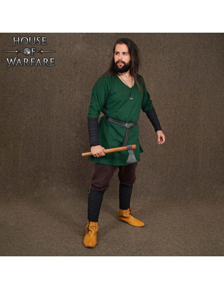 Winingas medievali in cotone nero,...