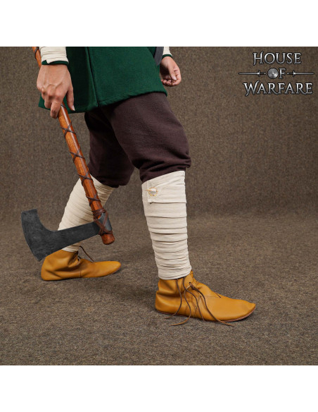 Winingas medievali in cotone bianco...