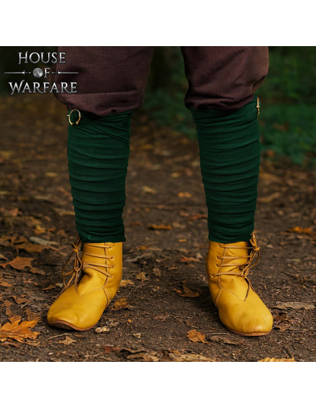 Winingas medievali in cotone verde,...