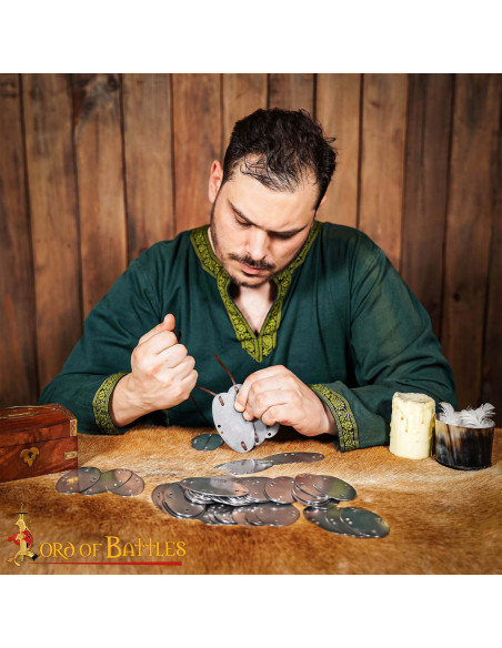 Set di 25 piastre lamellari in...