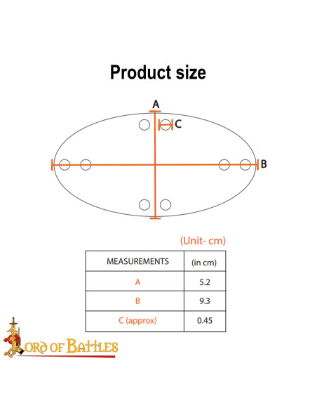 Set di 25 piastre lamellari in...
