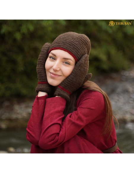 Cappello medievale nordico in lana...