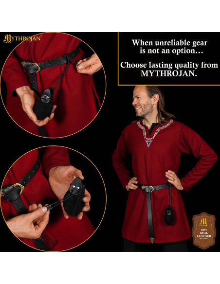 Borsa limosnera in pelle scamosciata...