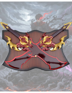 Pugnali Re Demonio Jinwoo Solo Leveling, repliche non...