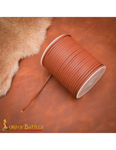 Bobina di cordone in pelle vera...