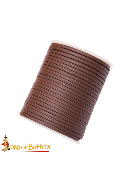 Bobina di cordoncino in vera pelle...