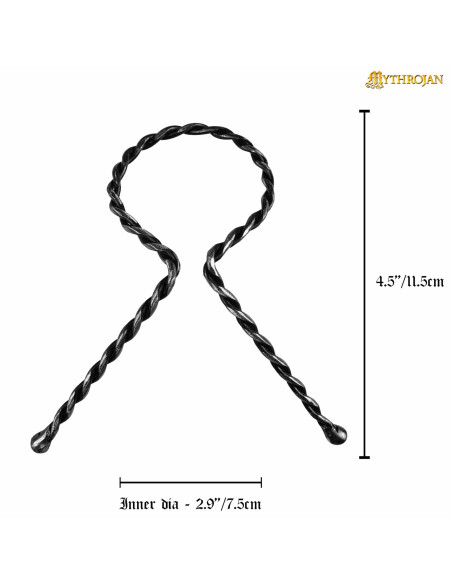 Supporto in acciaio avvitato per...