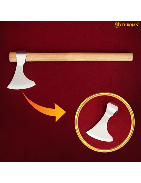 Testa di ascia in acciaio modello...