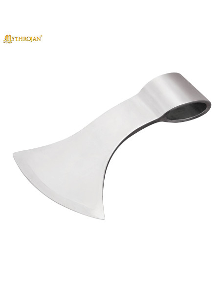 Testa di ascia vichinga in acciaio...