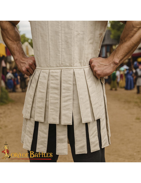 Gilet romano imbottito in cotone,...