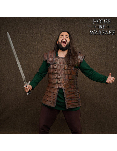 Armatura vichinga lamellare in pelle...